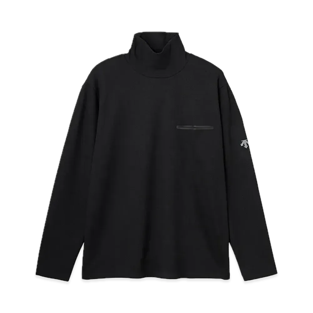 DESCENTE ALLTERRAIN Thermal Long Sleeve Turtleneck Shirt "Black"
