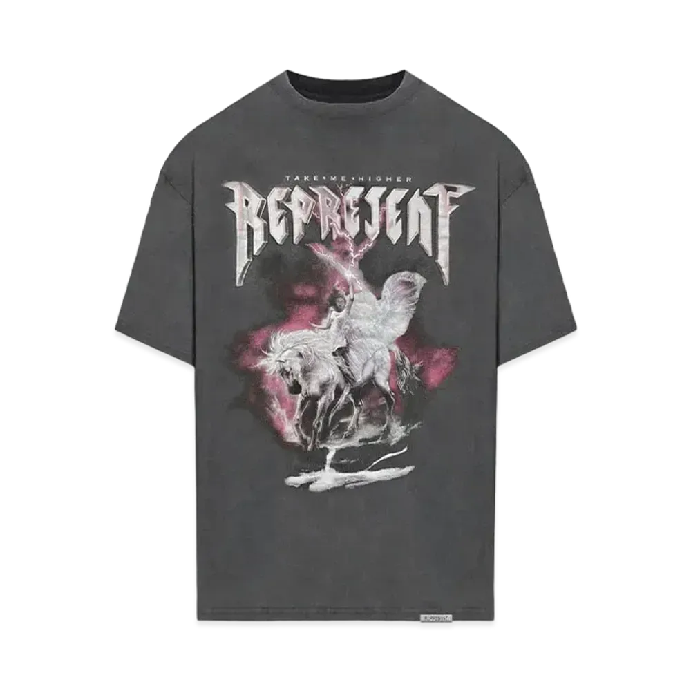 REPRESENT Take Me Higher T-Shirt "Vintage Grey"