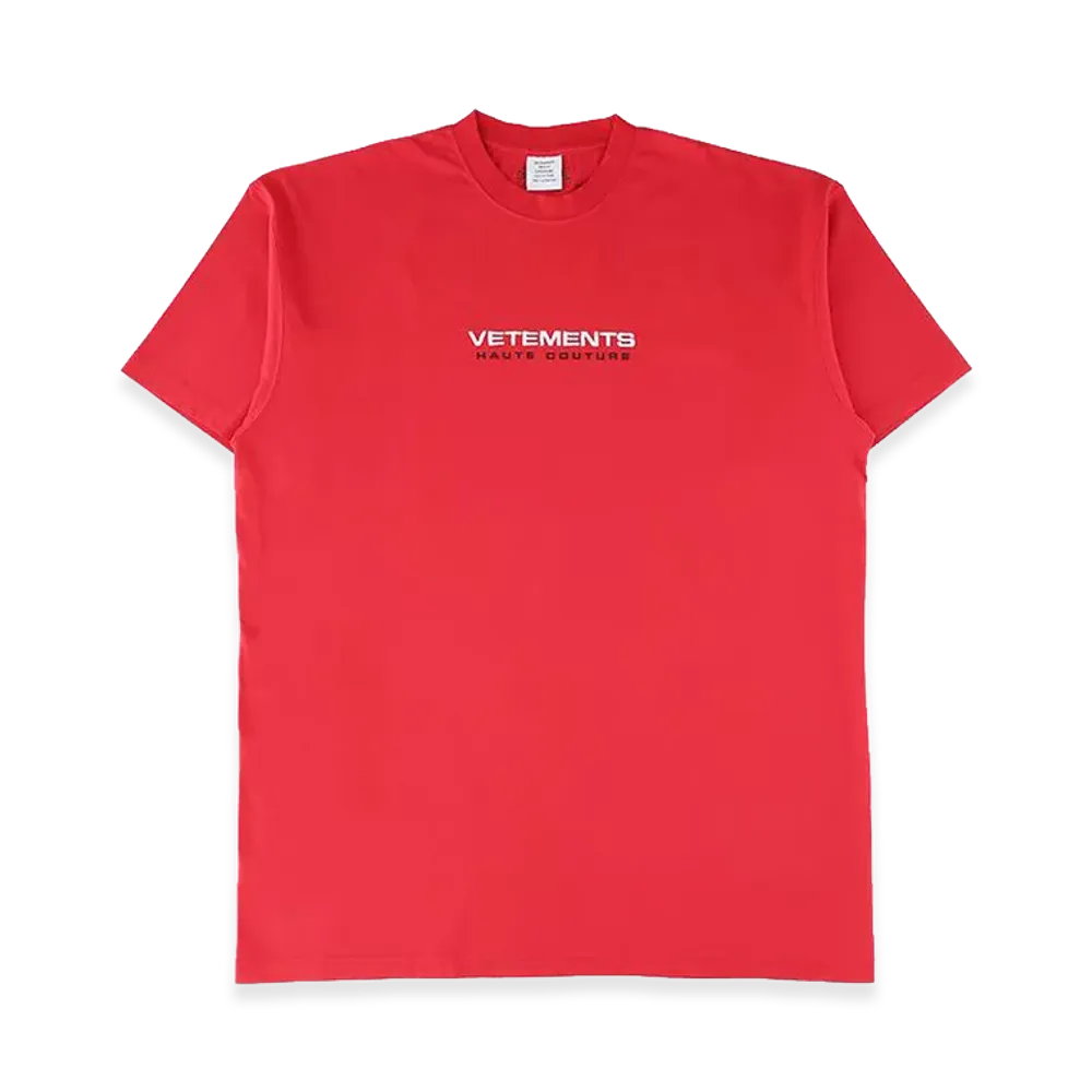 VETEMENTS T-Shirt "Red"