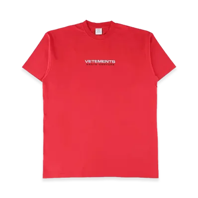 VETEMENTS T-Shirt "Red"
