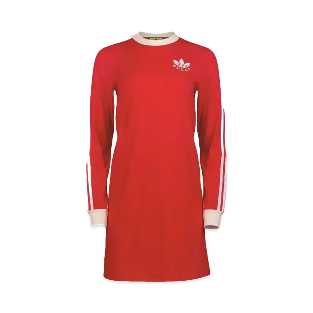 adidas Gucci T-Shirt Dress "Red"