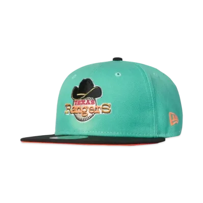 NEW ERA 59FIFTY Harlem Exclusive Texas Rangers "Blue/Black"