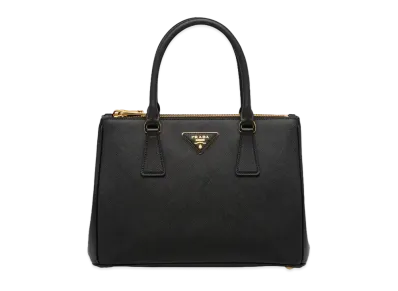 PRADA Galleria Saffiano Leather Medium Bag "Black"