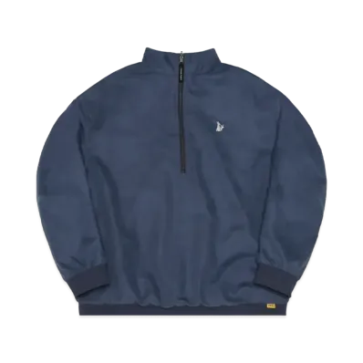 FR2 Icon Embroidery Reversible Half Zip Blouson "Navy"