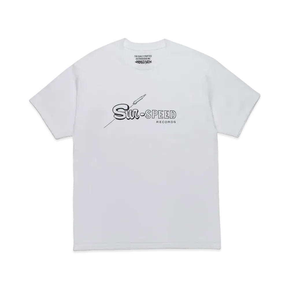 WACKO MARIA Crew Neck T-Shirt #2"White"