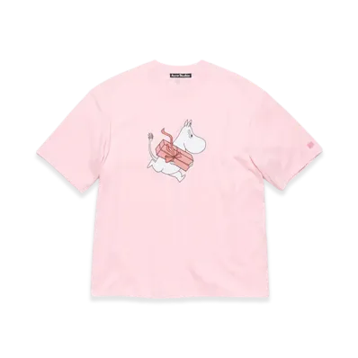 Acne Studios x Moomin T-shirt "Light Pink"