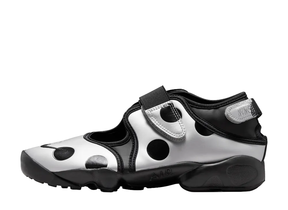 Nike Women's Air Rift "Polka Dot/Black/Metallic Silver"