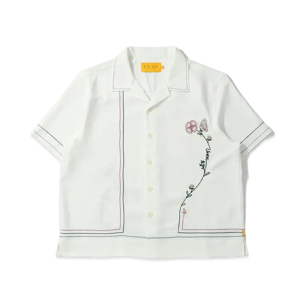 UNION Davis SS Woven "White"
