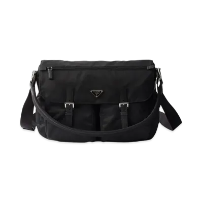 PRADA Tracolla In Re-Nylon Shoulder Bag "Black"