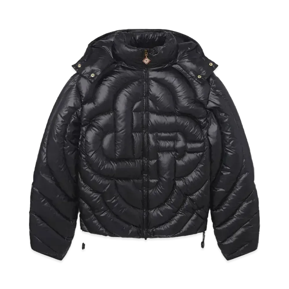 Casablanca Quilted Puffer Jacket "Black"