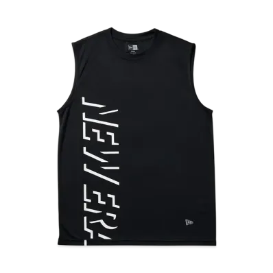 NEW ERA Performance Apparel Tech Tank Top Shadow Wordmark "Black"