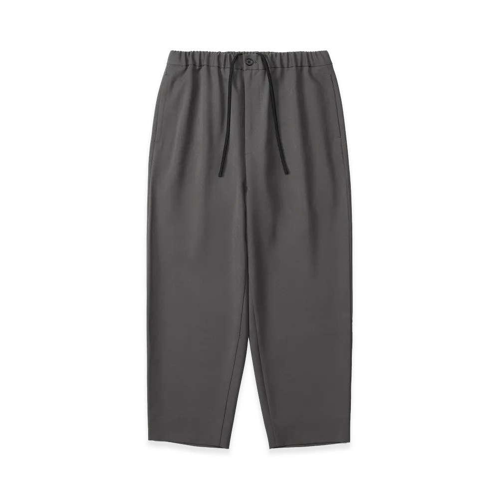 everyone Polyester Twill Easy Slacks "Charcoal"
