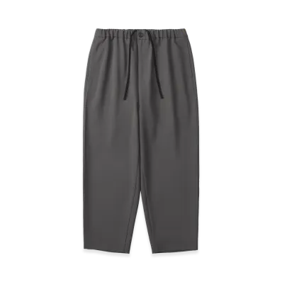 everyone Polyester Twill Easy Slacks "Charcoal"