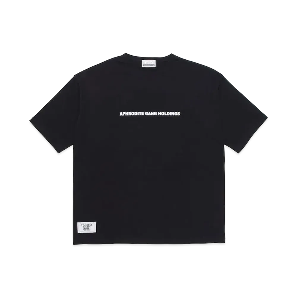 APHRODITEGANG Bud Spool Front AGH Back TCS Print S/S Tee "Black"