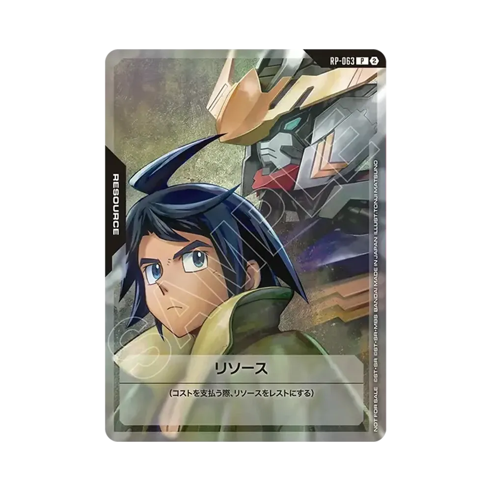 リソース P [RP-063](プロモーションカードパック「1st アニバーサリー リソースカードパック」)