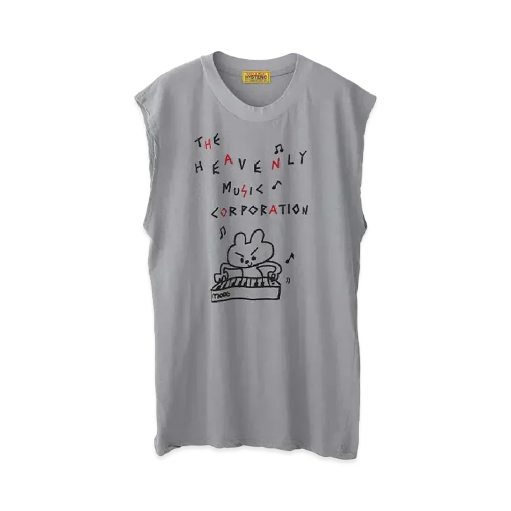 HYSTERIC GLAMOUR Heavenly Music Sleeveless "Gray"