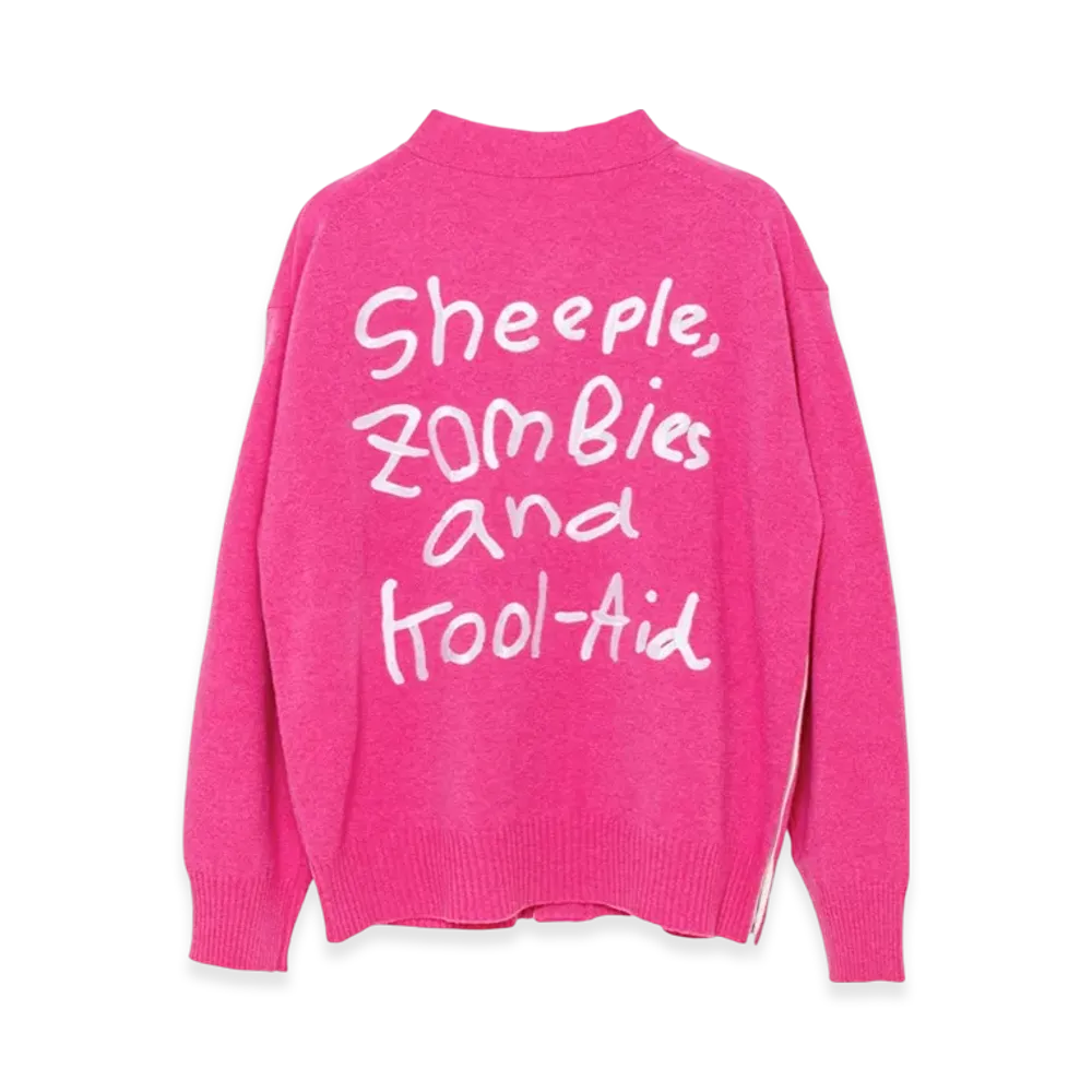 sacai x MADSAKI Knit Cardigan "Pink"