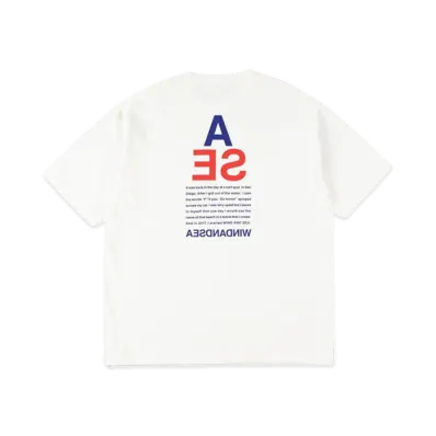 WIND AND SEA A32 Triangle Rocket S/S Cut - Sewn "White"