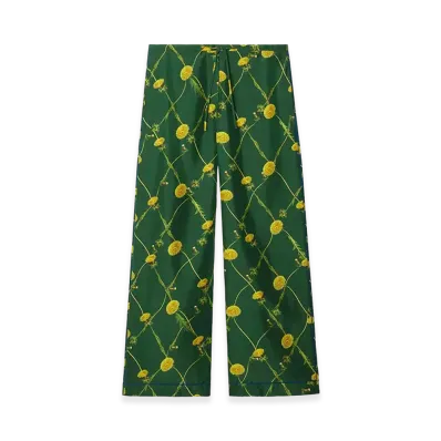 Burberry Women's Pants "Dark Green"