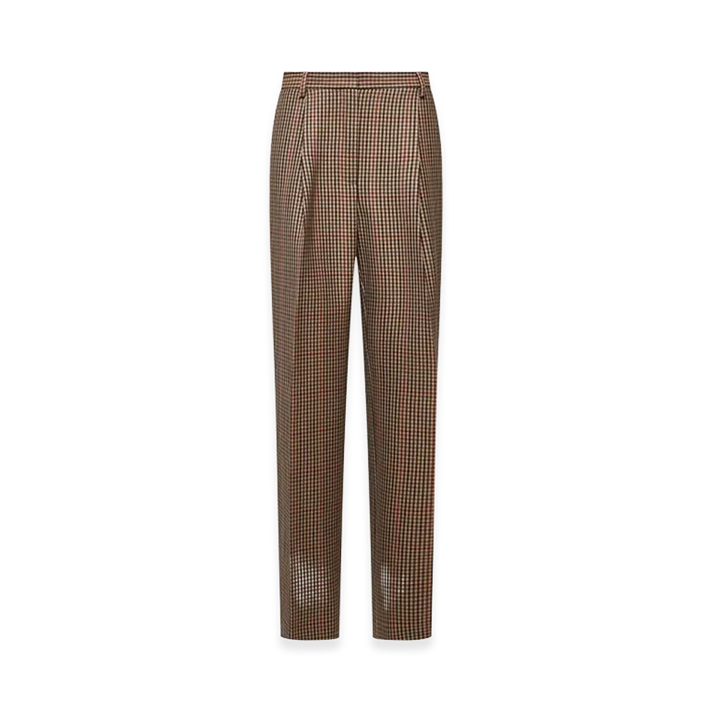 DRIES VAN NOTEN Women's Trousers "Brown/Multicolor"
