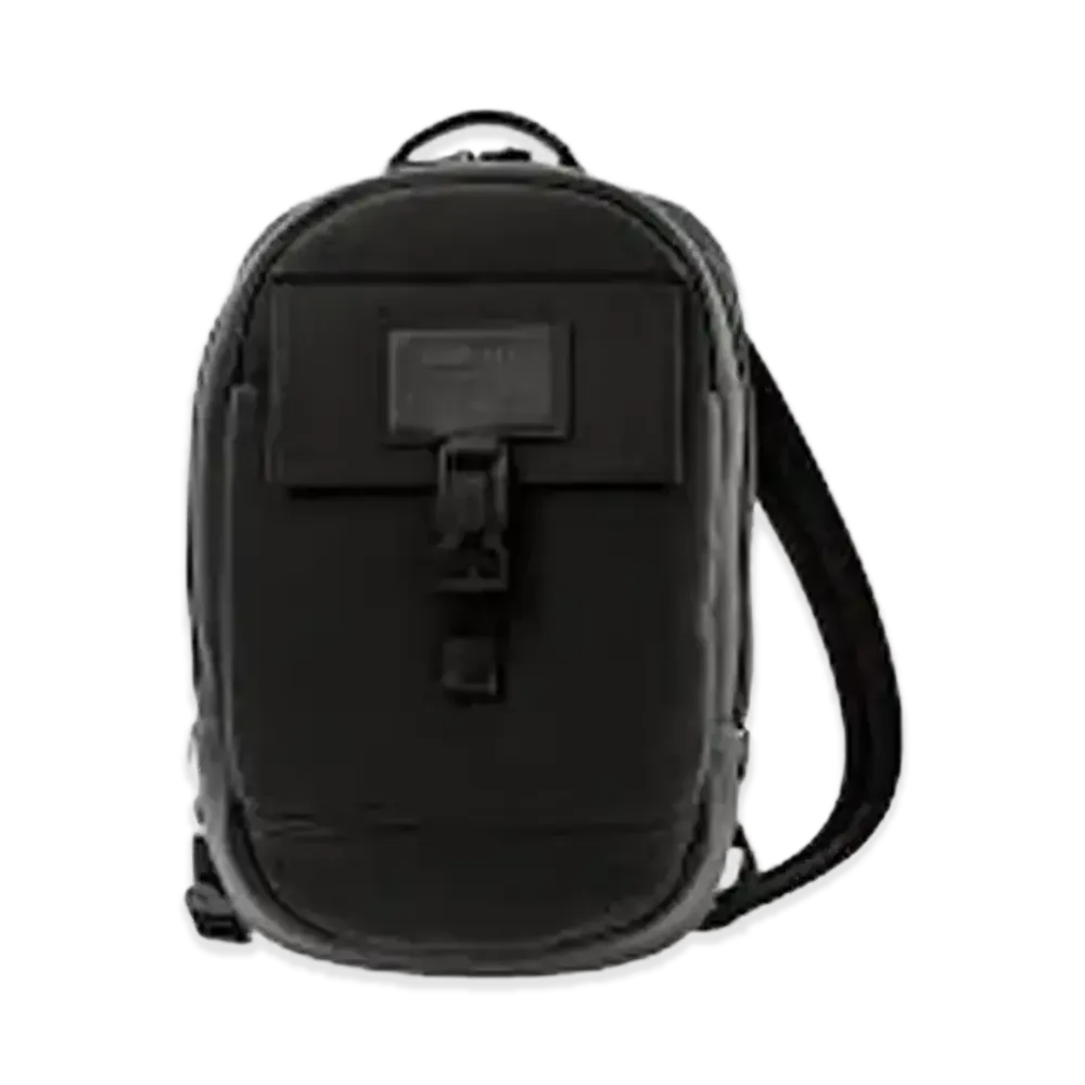 MONCLER Nakoa Logo Tag Patch Back Pack "Black"