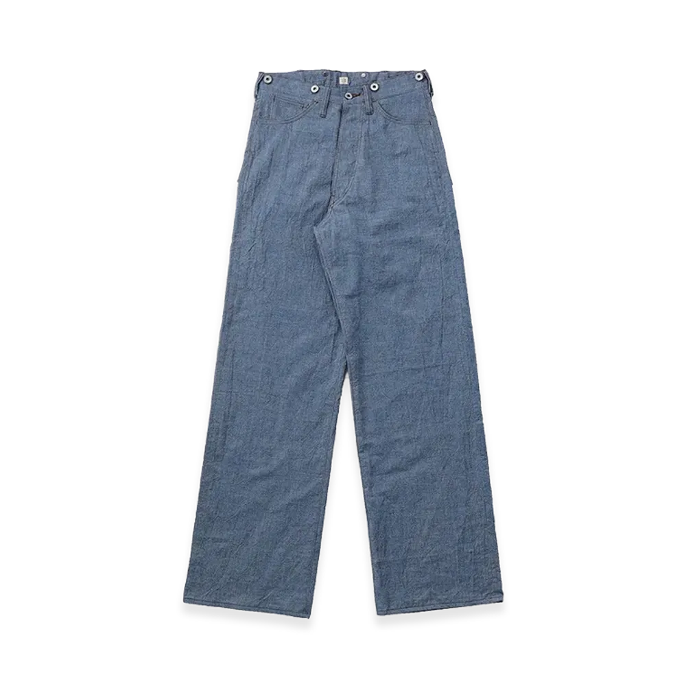 T.T Taiga Takahashi LOT.209 Buckle-Backed Trousers "Indigo"