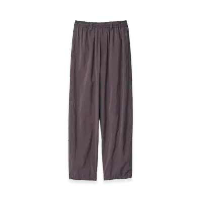 ssstein Silk Nylon Track Trousers "Charcoal Brown"
