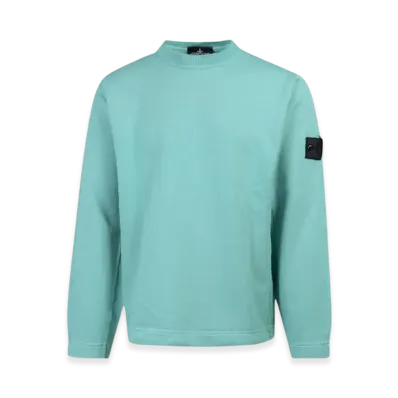 Stone Island Shadow Project 60319 Cotton Lyocell Fleece Crewneck Sweatshirt - 22SS "Aqua"