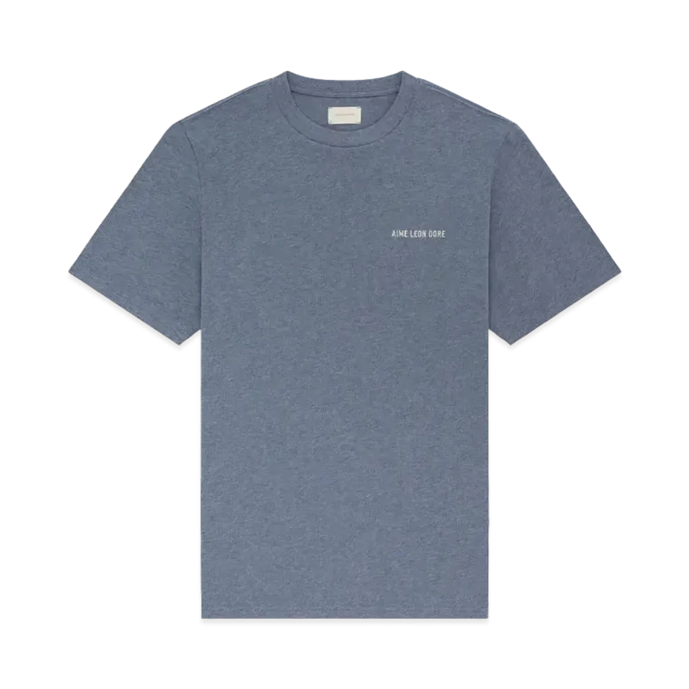 Aime Leon Dore Melange Uniform Tee "Blue"