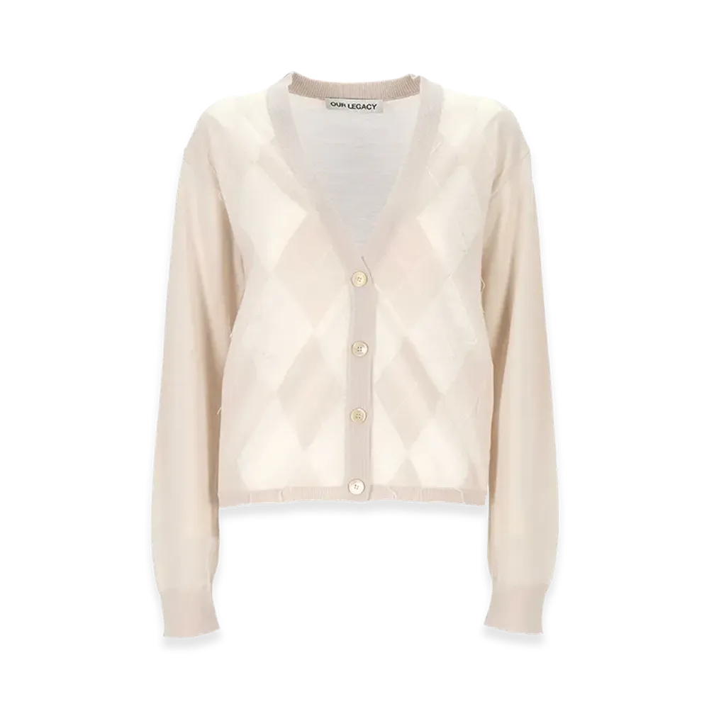 OUR LEGACY Women's Cardigan "Beige"