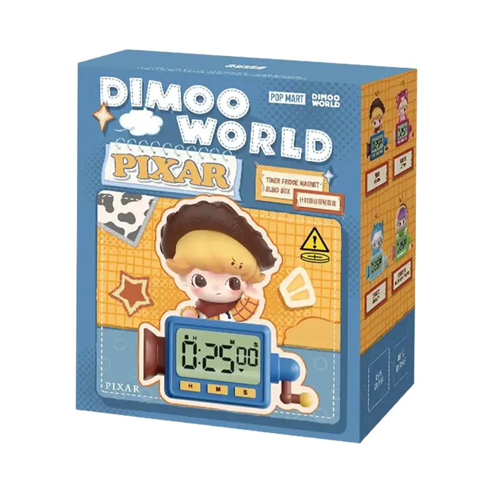 POP MART DIMOO WORLD x PIXAR Series Timer Magnet [Piece]