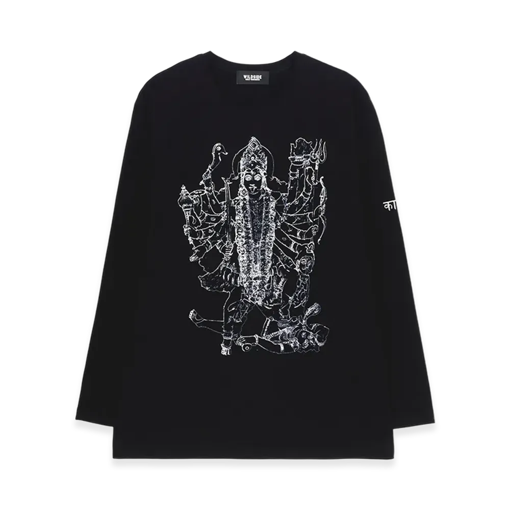 WILDSIDE YOHJI YAMAMOTO Kali Long Sleeve T-Shirt "Black"
