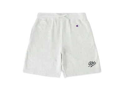 RHC Ron Herman x Champion R Logo Sweat Shorts "Oatmeal"