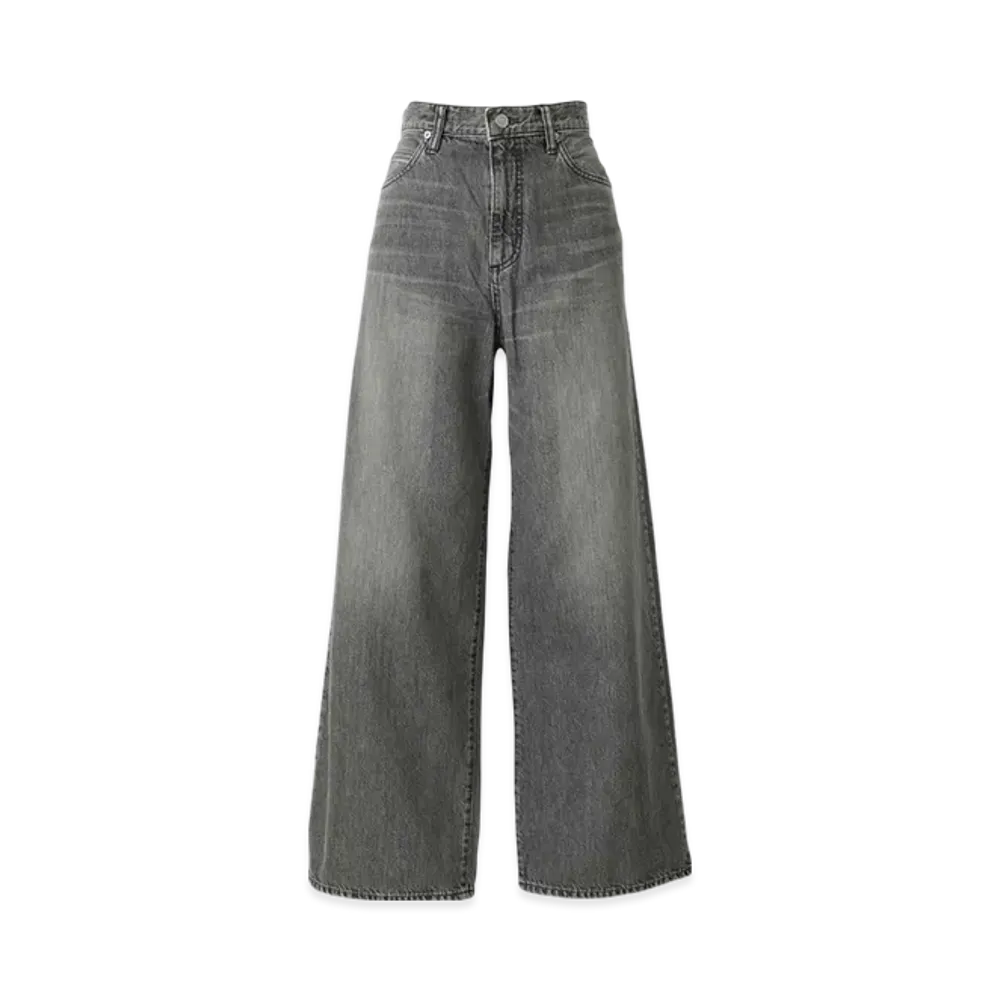 HYSTERIC GLAMOUR Wide Denim Pants "Black"