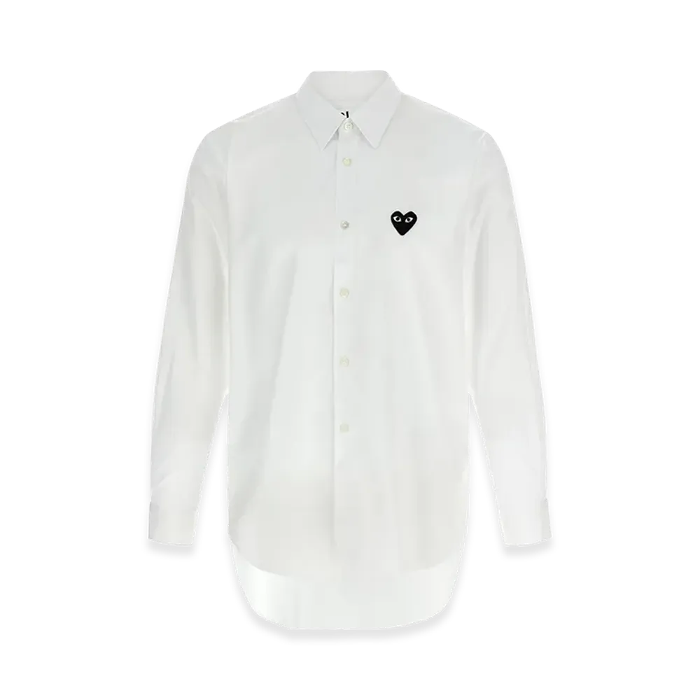 PLAY COMME des GARCONS Black Heart Shirt "White"