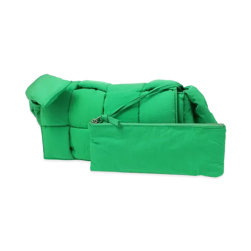 Bottega Veneta Padded Cassette "Parakeet"