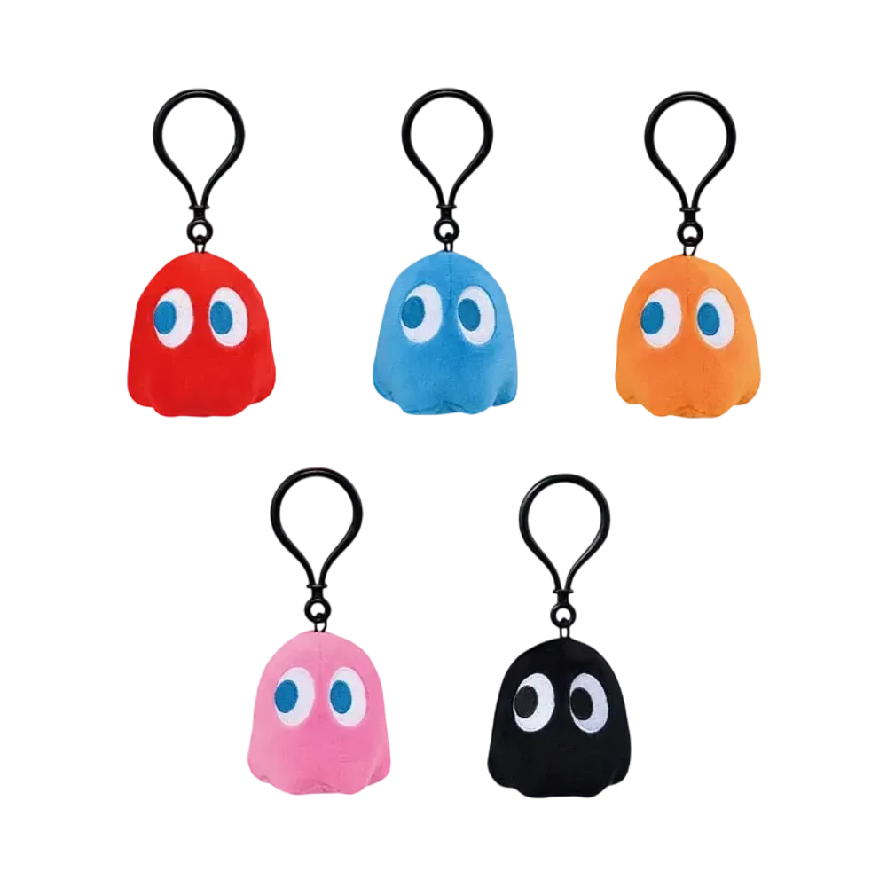 BANDAI PAC-MAN GHOST FRGMT PLUSH SET