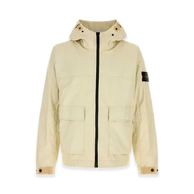 Stone Island Pastel Yellow Nylon Jacket "Yellow"