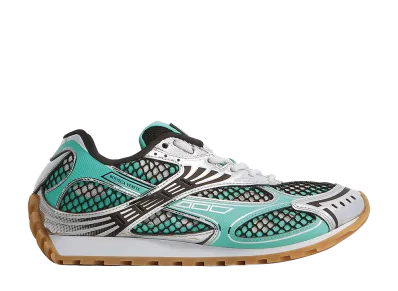 Bottega Veneta Women's Orbit Sneakers "Green Oasis/Espresso"
