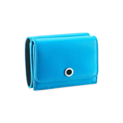 Ambush x BVLGARI Mini Conpact Wallet "Blue"