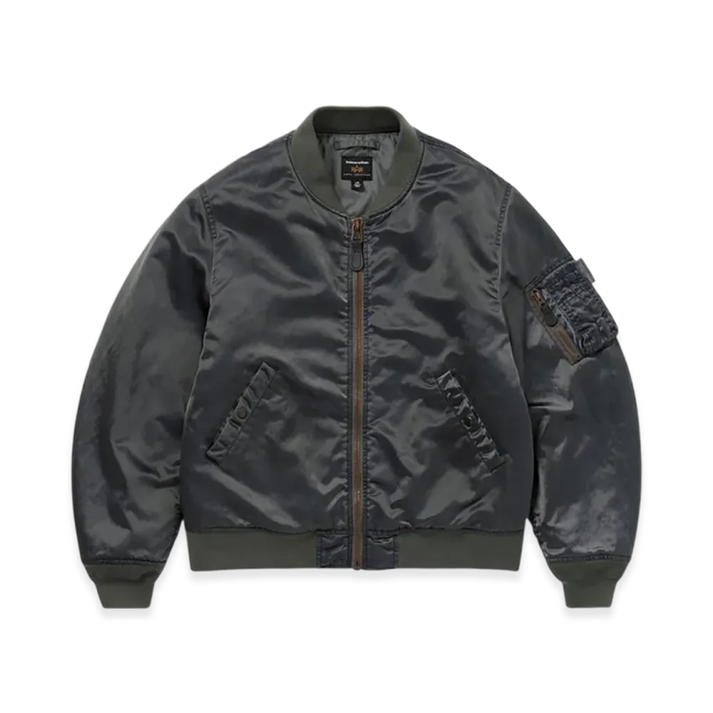 thisisneverthat x Alpha Industries MA-1 Jacket "Gunmetal"