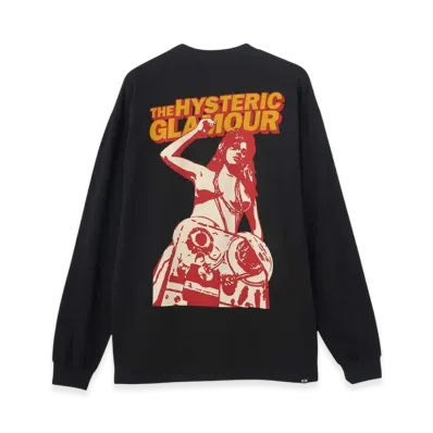 HYSTERIC GLAMOUR Reel To Reel T-Shirt "Black"