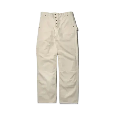 THE REAL McCOY'S 8Hu White Hbt Double Knee Trousers "White"