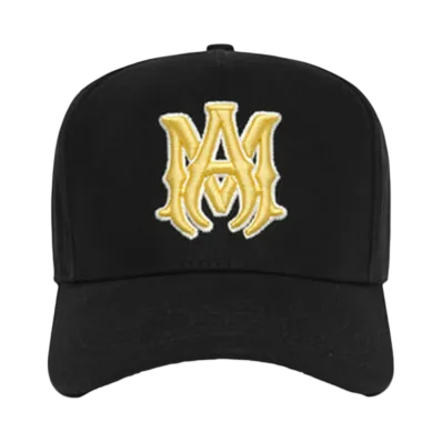 AMIRI Ma Canvas Hat "Black"