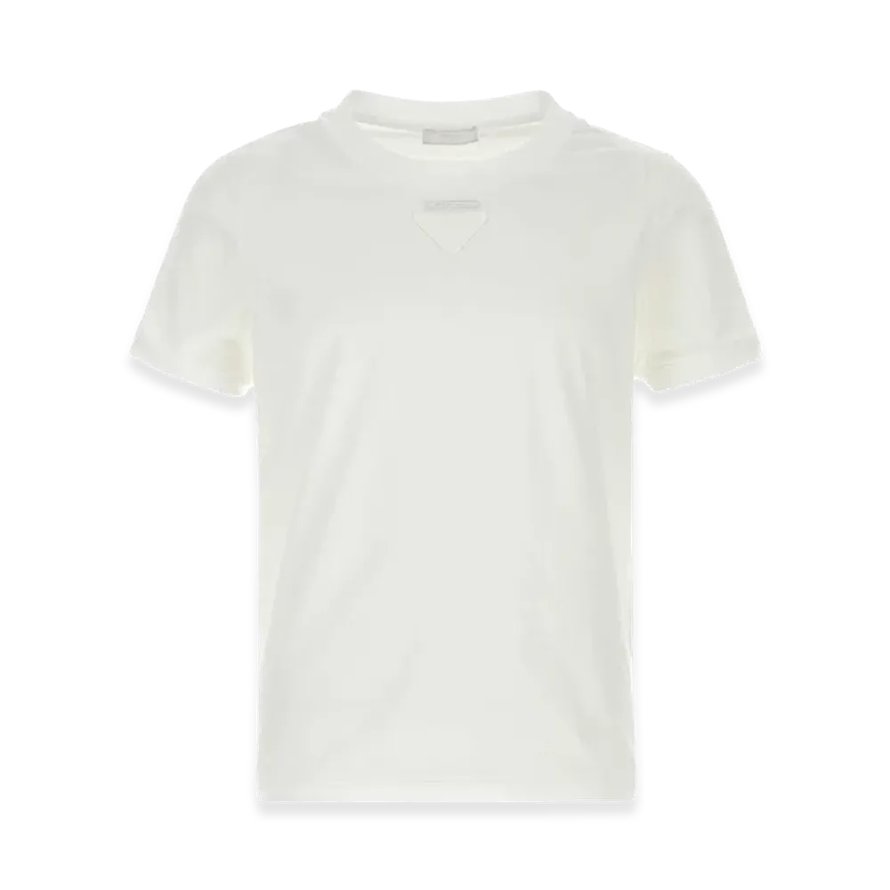 PRADA Cotton T-Shirt "White"