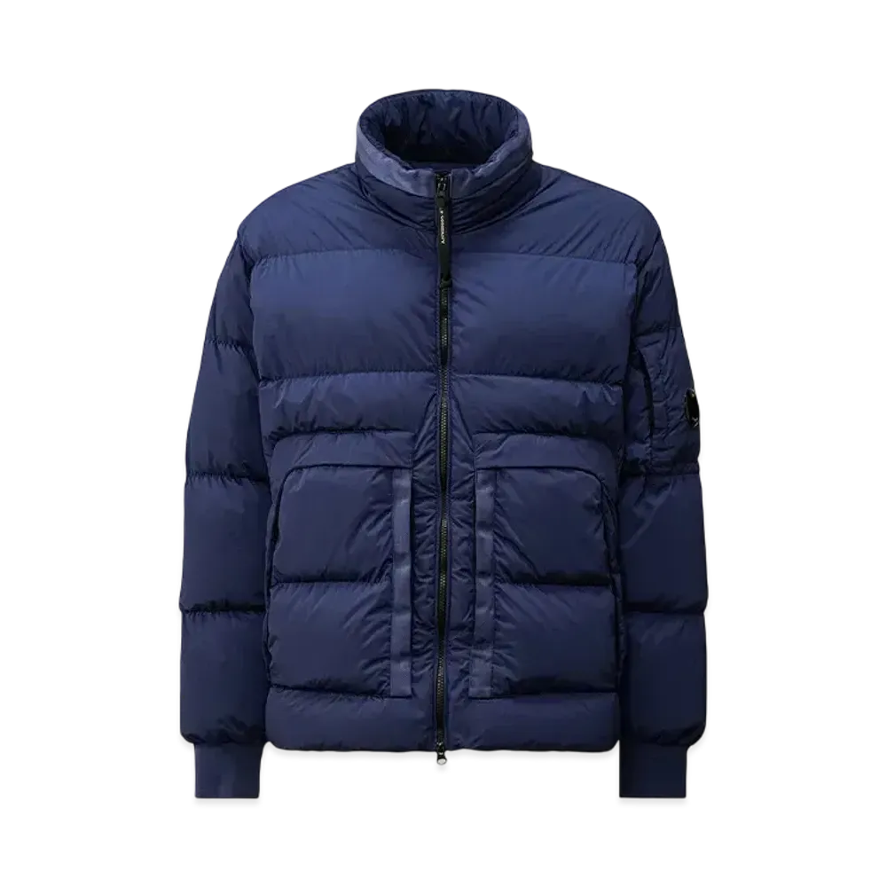 C.P Company Nycra-R Short Down Jacket "Estate Blue"