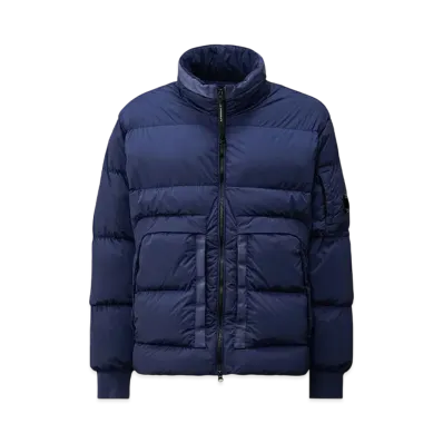 C.P Company Nycra-R Short Down Jacket "Estate Blue"
