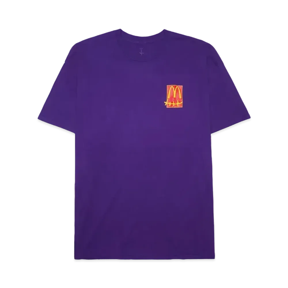 Travis Scott Cactus Jack x McDonald's Action Figure Series II T-Shirt "Purple"