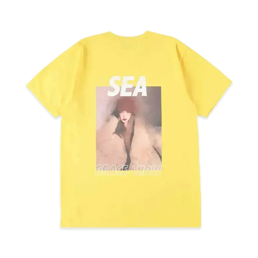 GRACECHOW x WIND AND SEA Photo Tee "Yellow"