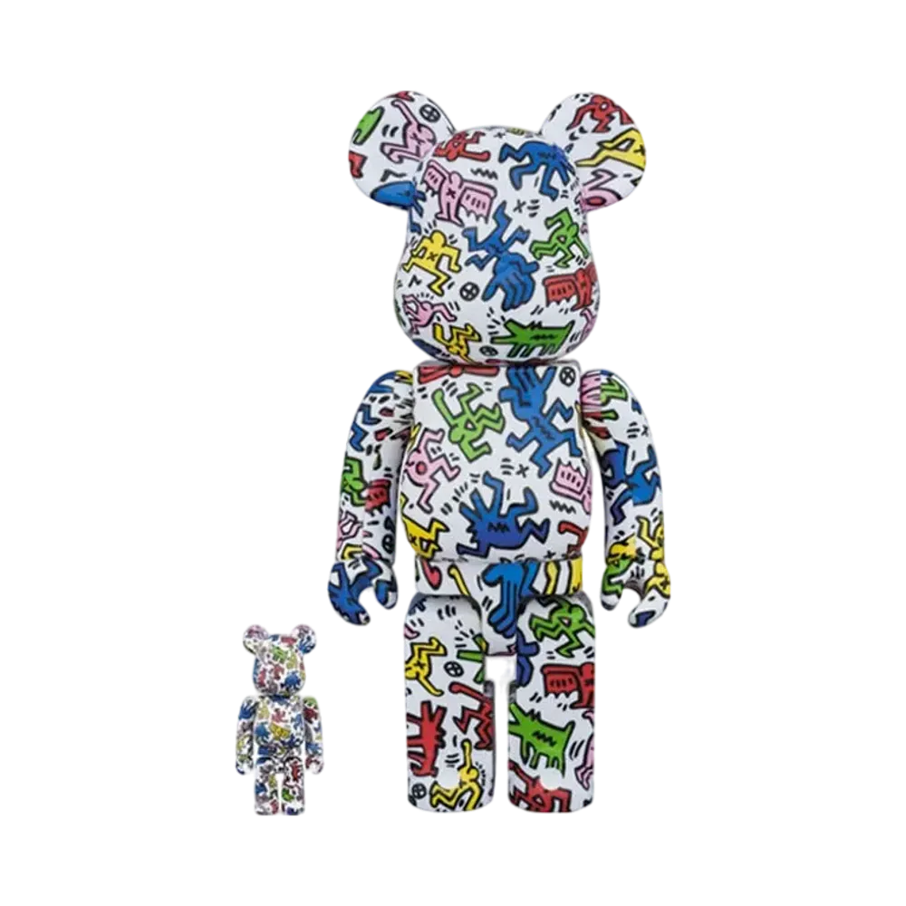 Bearbrick x Keith Haring 100% & 400%